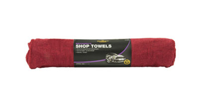 3-5368  Shop Towel RED 10PK