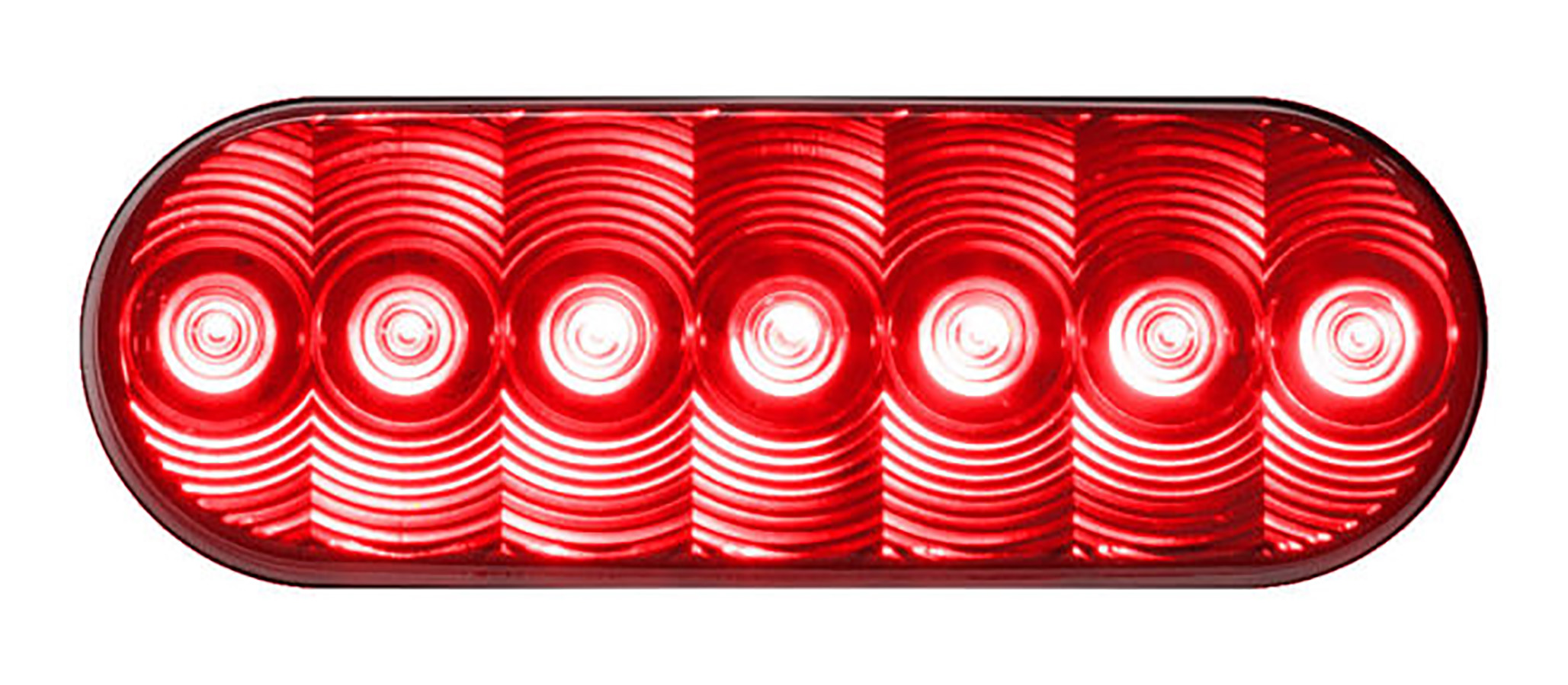 V821KR7 Stop/Trail LED Oval RD