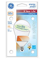 78939   GE Day CFL Bulb A17 11W