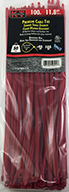 5-9504  C/Tie RED 11" 50# 100PK